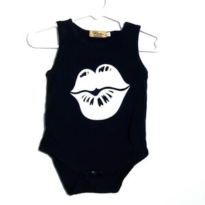 Catpapa Lips Kiss Onesie Bodysuit 70 6-12m